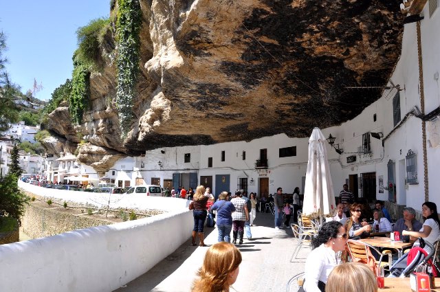 Setenil de la Bodega, Cadiz, Andalucía, España.