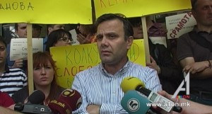 Zodan Dimitrovski-protest-kezo