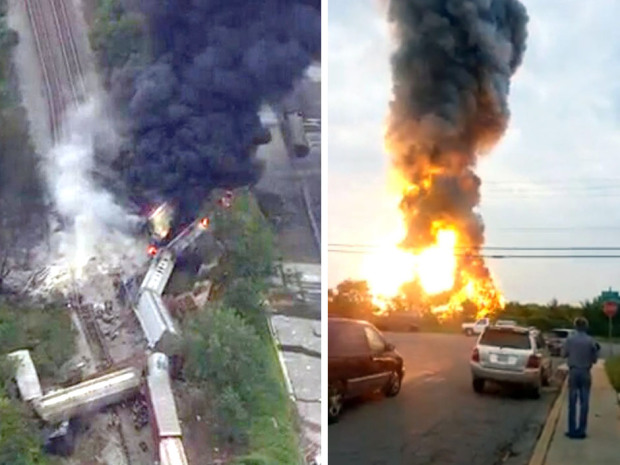 Train Derailment Maryland