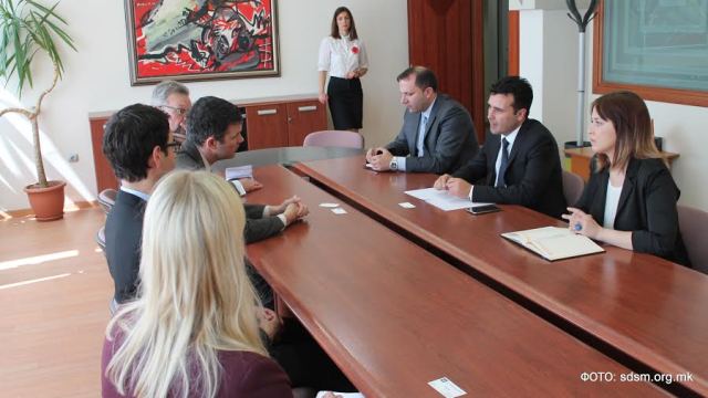 Zaev, sredba