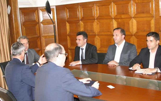 Zaev, sredba