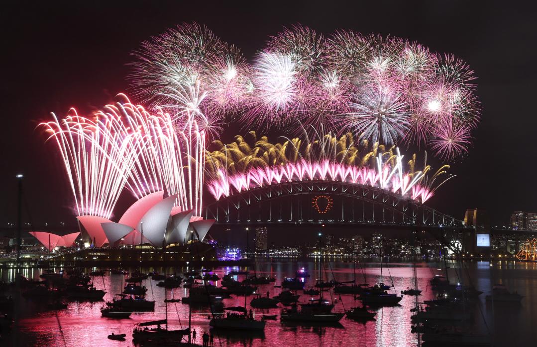 APTOPIX Australia New Years Eve