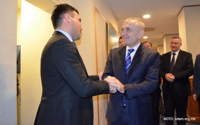 Zaev, sredba