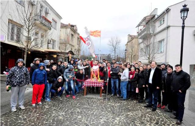 Proslava na Kup na MK-Boemska ulica (2)