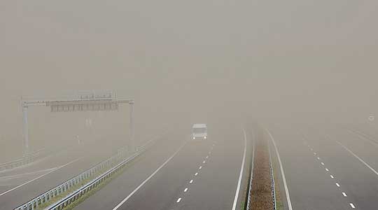 Намалена видливост до 50 метри поради магла на патниот правец Попова Шапка – село Лисец