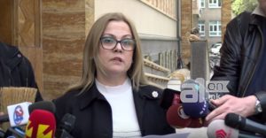 Стојановска: СДСМ го повлече предлогот Љубомир Јовески да биде уставен судија, повеќе не им е од корист