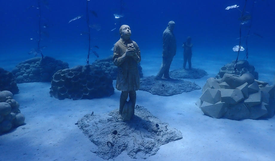 Ayia Napa Underwater Sculpture Museum in Cyprus