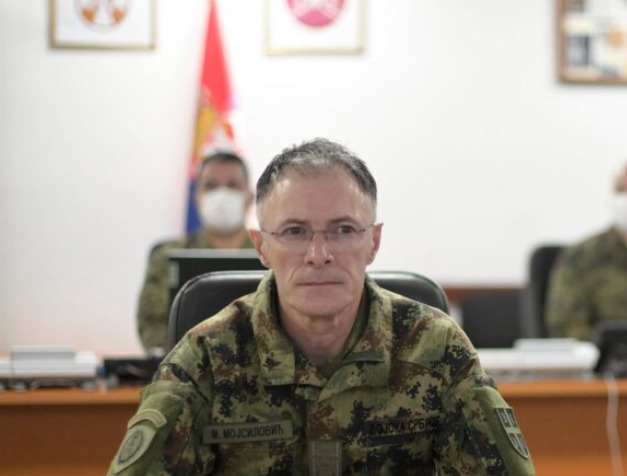 Началникот на српската војска Мојсиловиќ за Косово: „Ако војската добие наредба, целосно ќе ја изврши
