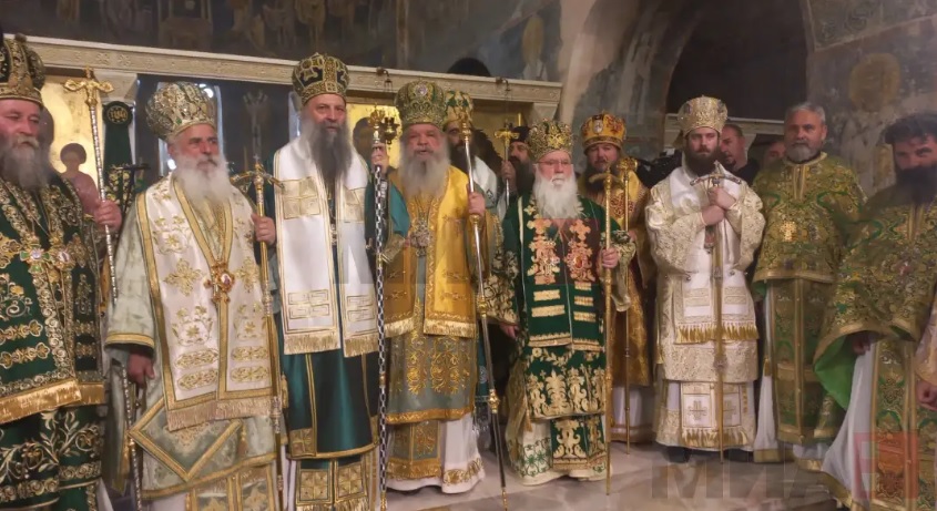 Со светата литургија во Охрид, ПОА на Вранишковски припоена кон МПЦ