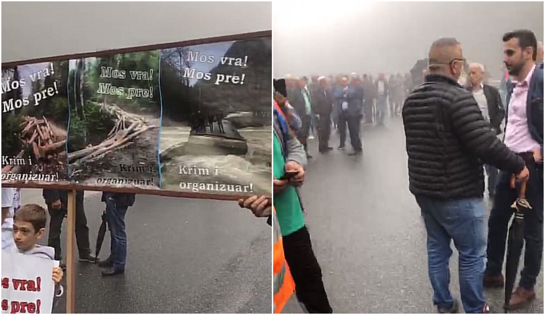 Gorna Reka Сообраќајот на патот Гостивар-Маврово-Дебар во прекин до 16 часот