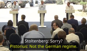(ВИДЕО)  “Германскиот режим? Кој германски режим?” – лапсус на шефот на НАТО