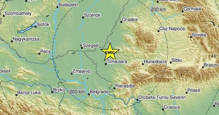 Силен земјотрес во Романија, почувствуван и во Србија и во Хрватска
