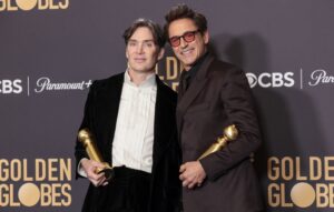 На доделувањето на наградите „Златен глобус“: Филмот „Опенхајмер“ освои најмногу награди