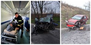 Тешка сообраќајка на патот Кавадарци – Росоман, неколкумина повредени