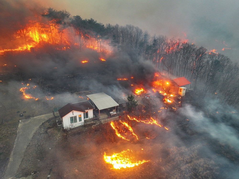 Пожар во Норвешка уништи повеќе од 100 куќи, огнената стихија е надвор од контрола