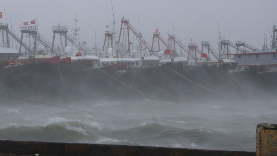 Шест члена на екипажот на американски брод исчезнаа по удар на тајфун во Тихиот Океан