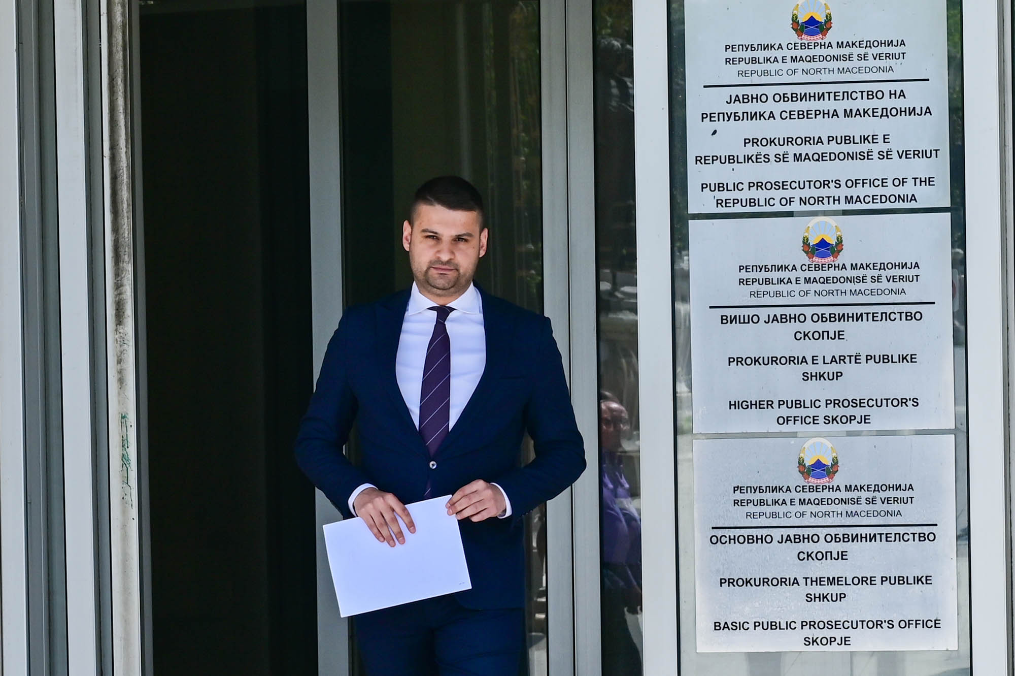 ВИДЕО: СДСМ поднесе кривична пријава против Мицкоски за рушење на Уставот и крешење на законите