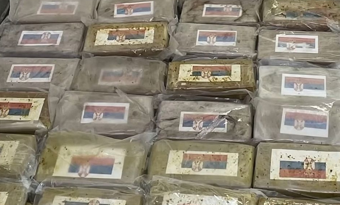 Во Италија запленети 770 килограми кокаин – на пакетите има српски знамиња