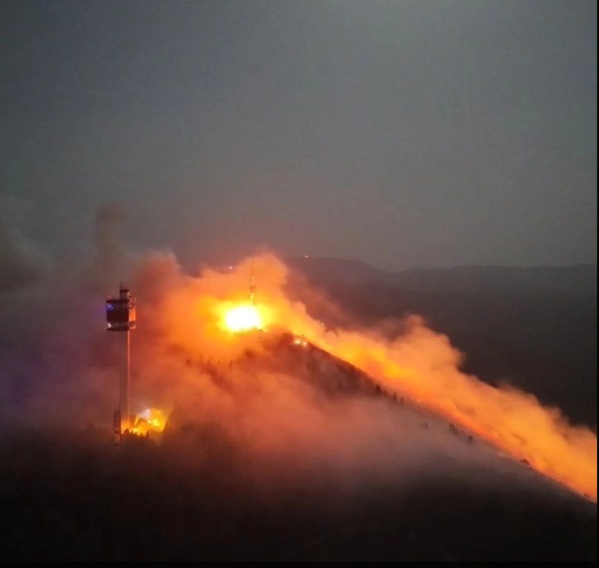 ВИДЕО: Пожарот кај Требевиќ достигна опасни размери