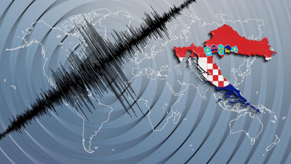 Земјотрес во Хрватска