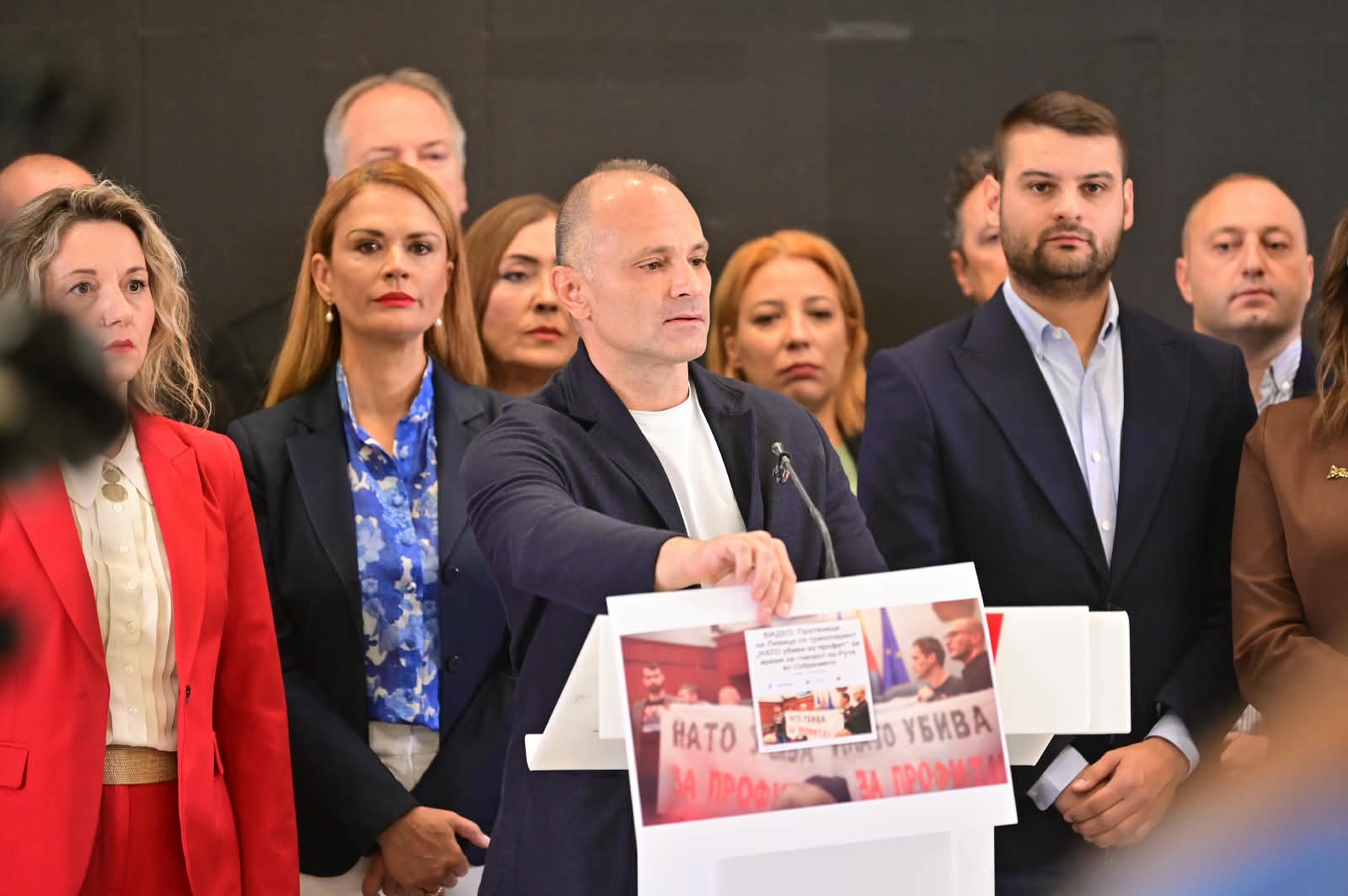 (ВИДЕО) Филипче ја нападна платформата „12:05“: Шизофрен собир на пучисти, шемаџии и сателити на Мицкоски