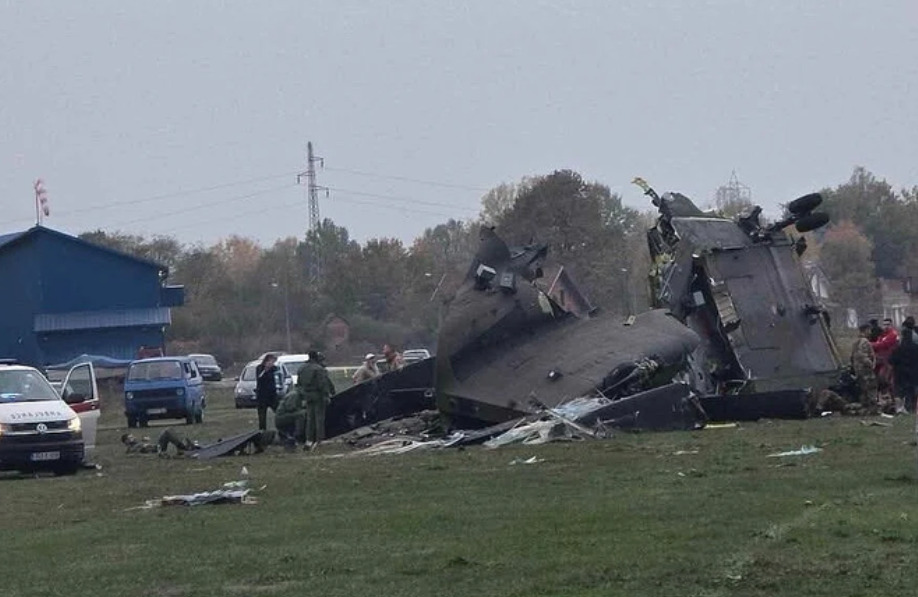 (VIDEO) Snimen padot na helikopterot na EUFOR kaj Brčko: Se vrteše vo vozduhot pred da se urne